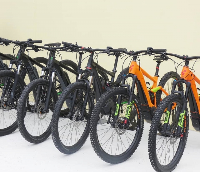  La nostra flotta di biciclette elettriche 
