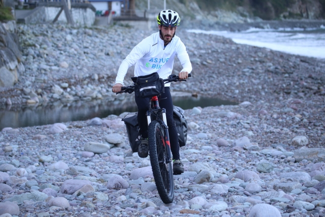 Trazado del tour en bici eléctrica