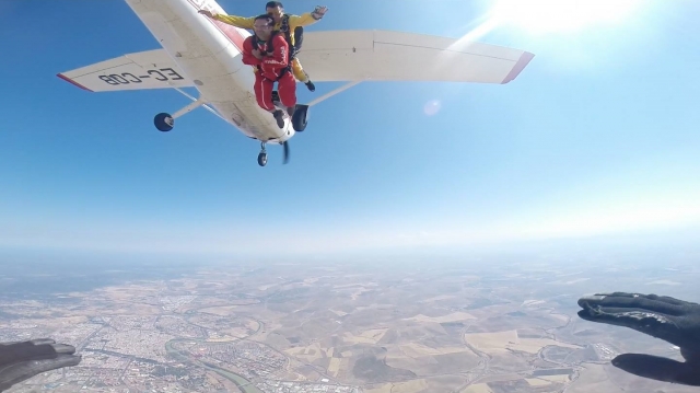  Parachute jump over Córdoba 
