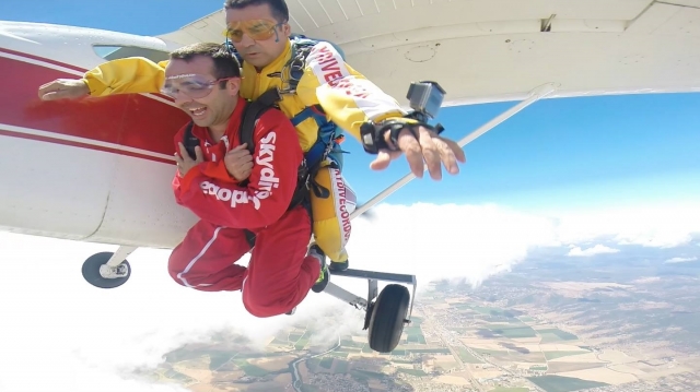 Skydiving in Córdoba and video 
