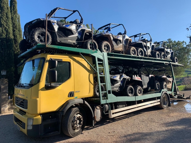Transporte dos nossos buggies 