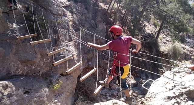  Ponte mobile sulla via ferrata Redován 