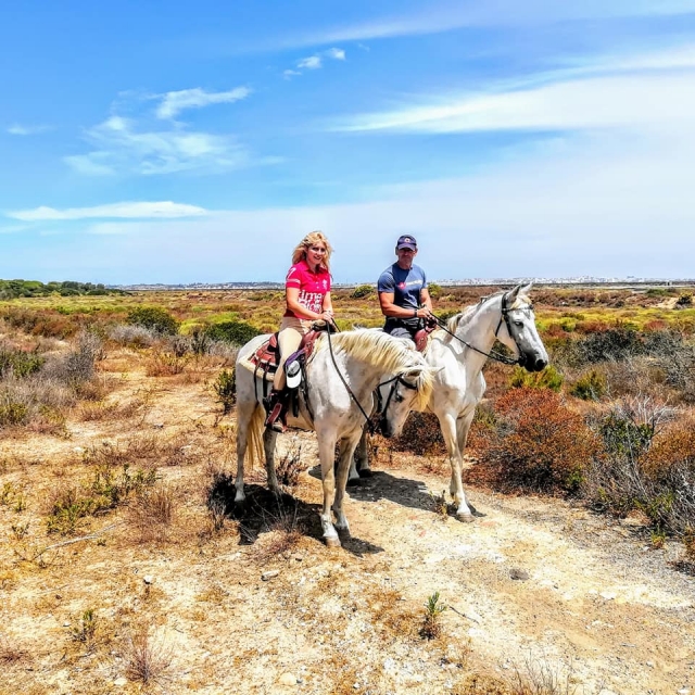 Passeio a cavalo por Chiclana 