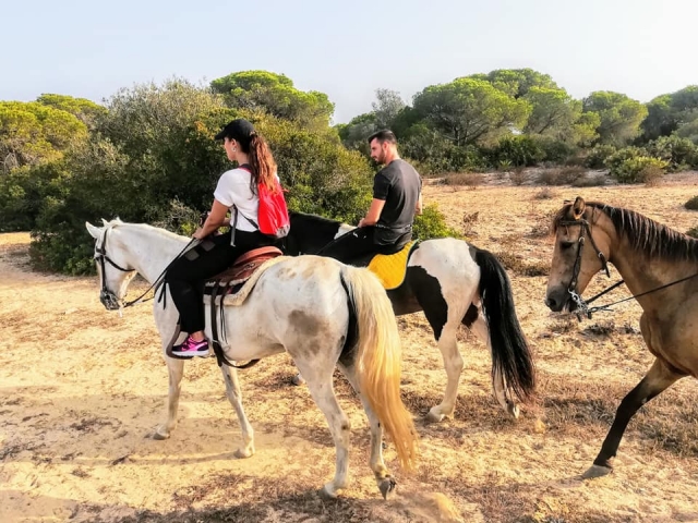 Escursione a cavallo a Chiclana 