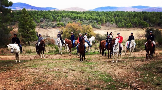  骑马郊游 Sierra de Guadarrama 