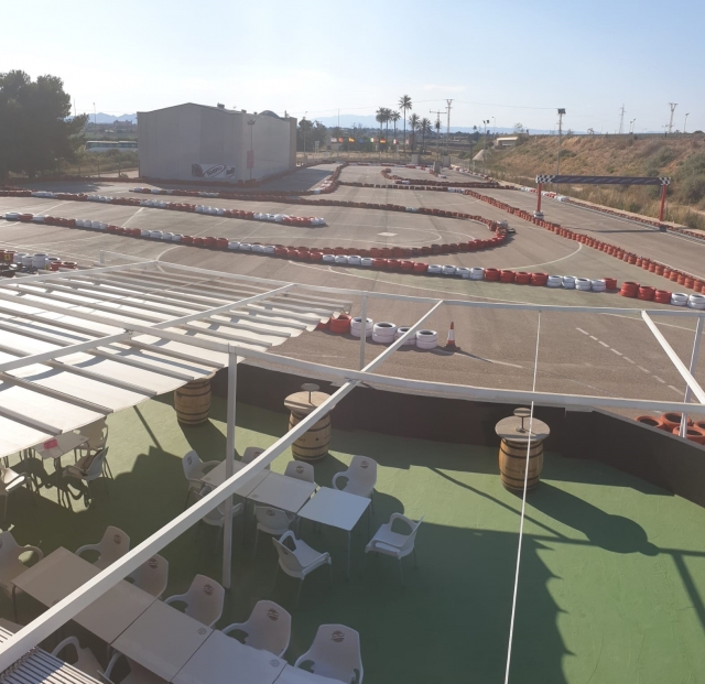  Caffetteria nel circuito di kart Cartagena 