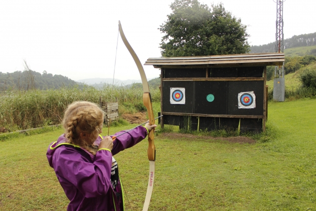  Atividade de tiro com arco 