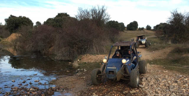 Itinéraire en buggy d'enduro à travers El Casar 
