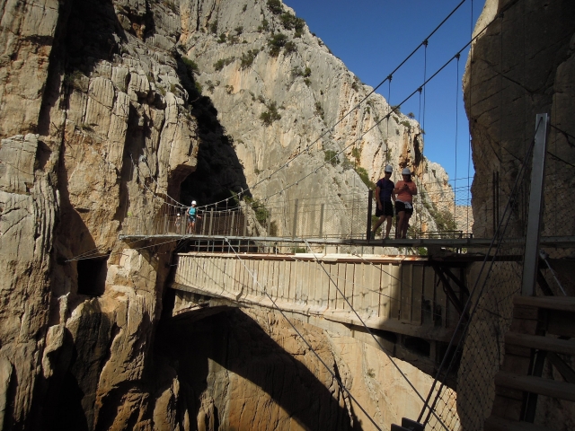  Brücke in Caminito del Rey 