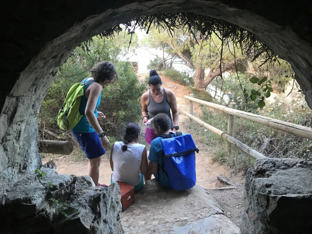 Escape room al aire libre para familias