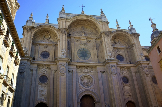 Fachada frontal de la Catedral de Santa María de la Encarnación en Úbeda