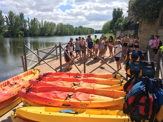 Equipamiento necesario para ruta en kayak