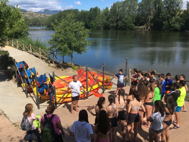 Instrucciones necesarias para mantener el equilibrio en el kayak
