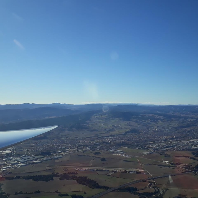 Paseo en planeador desde Ódena