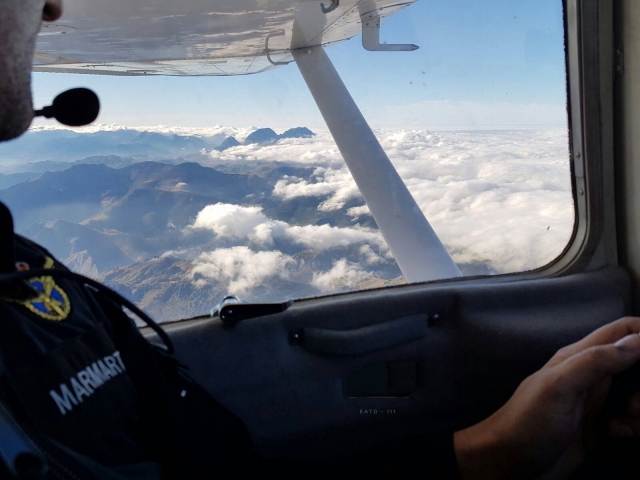 Intorno a León su un piccolo aereo 