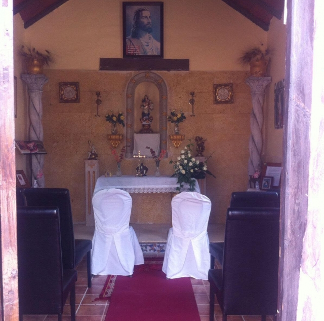  Nossa ermida para a celebração dos religiosos eventos 