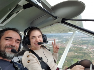 Bautismo de vuelo avioneta Aeródromo La Morgal 1h