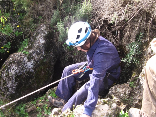  Zugang zum Inneren der Cueva de la Araña 