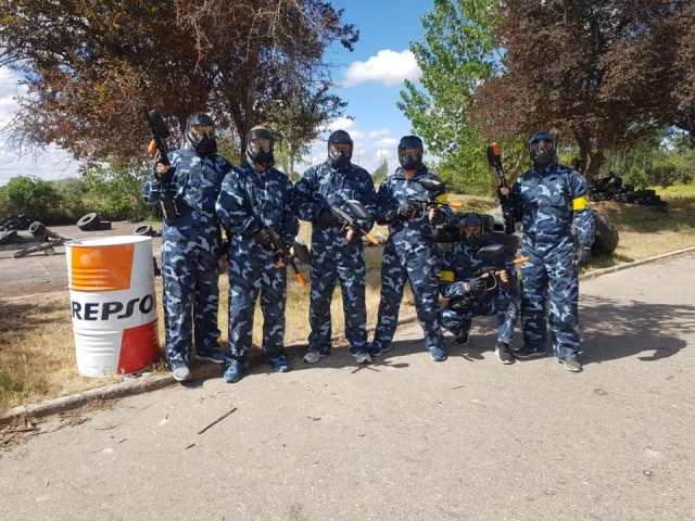 Gioco di paintball vicino a Salamanca 
