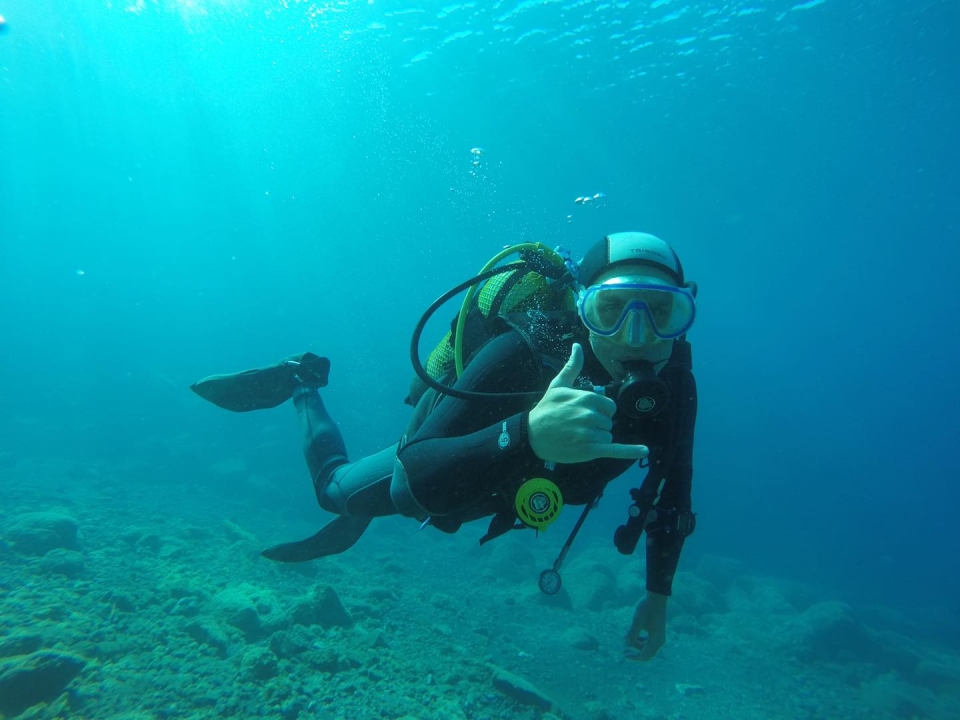 Primera experiencia de buceo en Tenerife