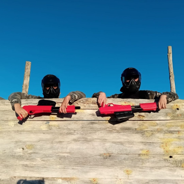 Paintball pour enfants balles illimitées Quijorna, 1h