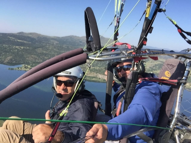 Vuelo en paramotor biplaza por Guadalix