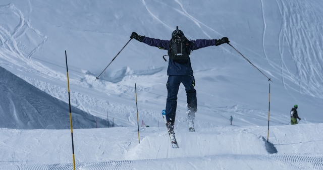 Clase esquí de freestyle en Sierra Nevada