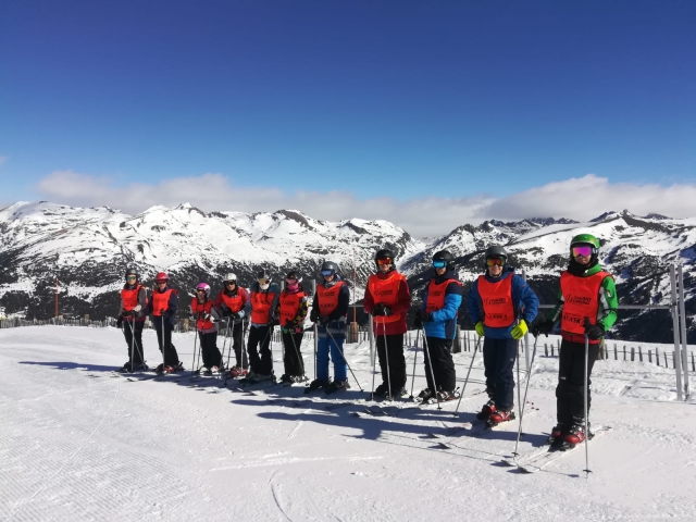 Aprender a esquiar en Sierra de Guadarrama