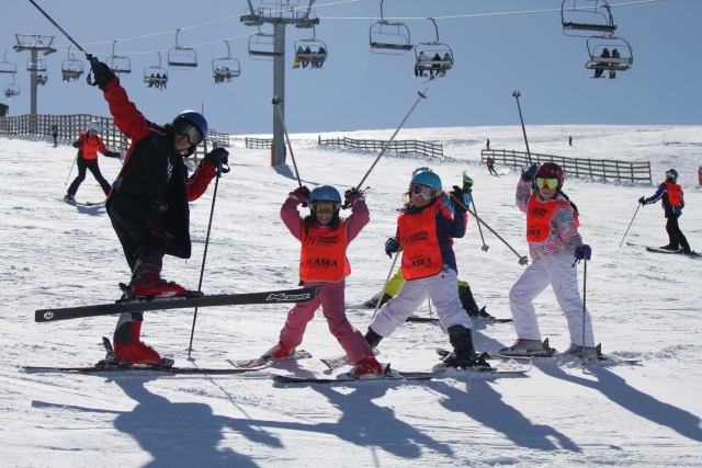 Curso de esquí para niños Madrid