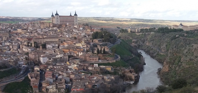 Vista aérea de Toledo