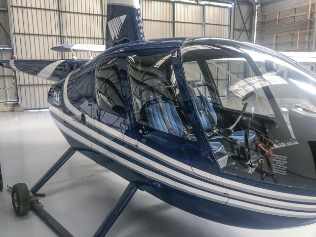 Uno de nuestros helicoptero