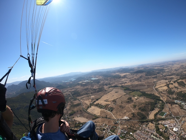 Panorámicas desde el parapente en Cádiz