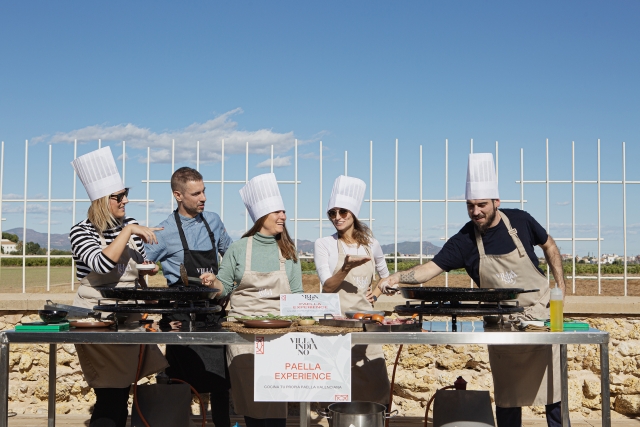  Workshop de aprendizagem de culinária de paella 