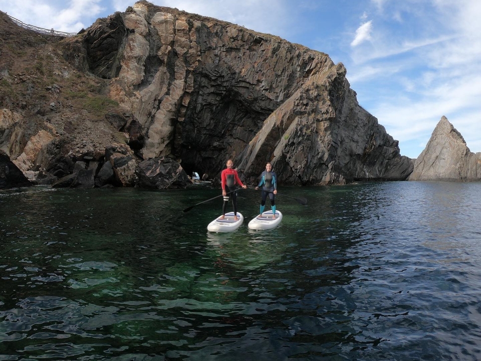 Paddle surf en Cabo de Ortegal Paddle surf en Cabo de Ortegal