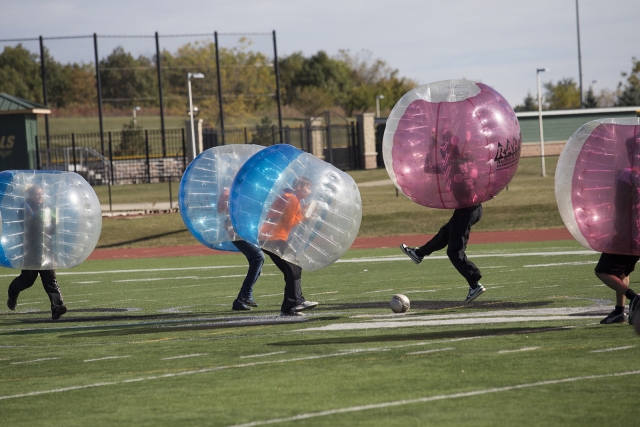  Équipe de Bubble Soccer à Moraña