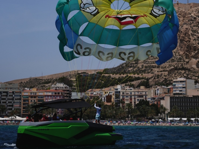 阿尔梅里亚（Almería）的飞行飞机