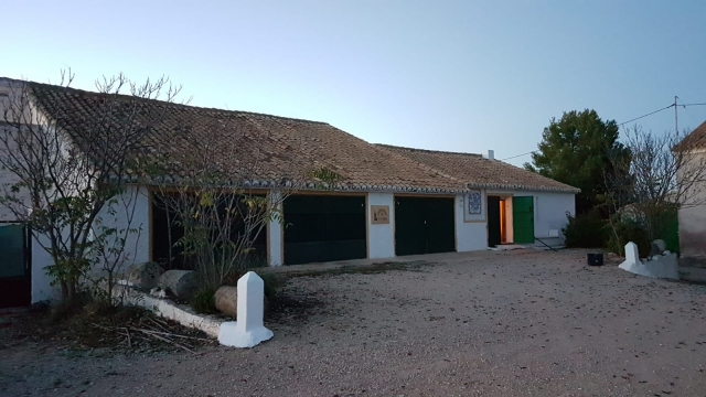  Exterior of the 19th century farmhouse-winery 