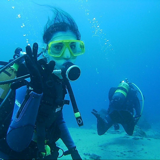  OWD diving experience Lanzarote 