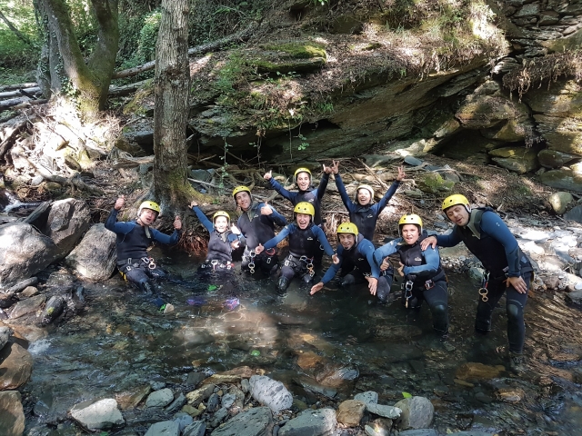  Canyoning-Ausflug in O Barco 