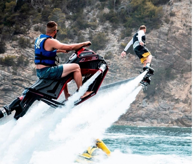  Flyboard auf Ibiza