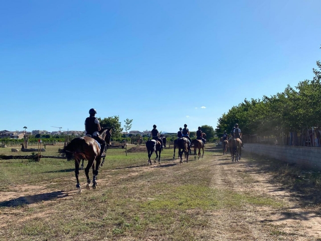  Passeios a cavalo por Burriana 