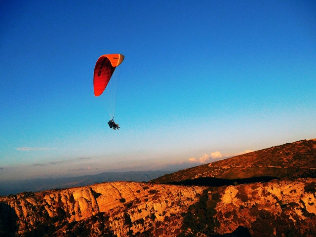  Sorvola Terradets in parapendio 