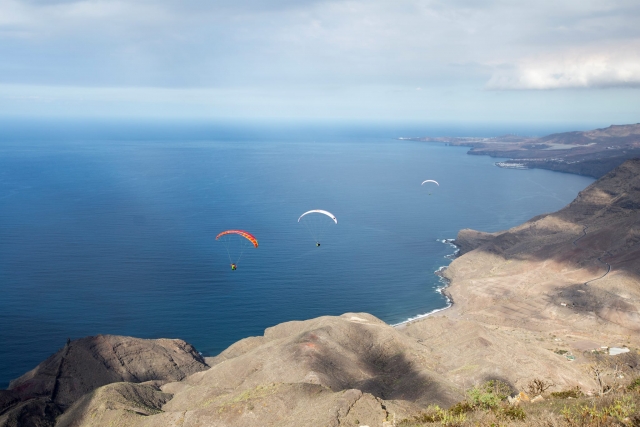  Volo in parapendio