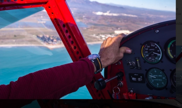  Cabina di pilotaggio l'aereo