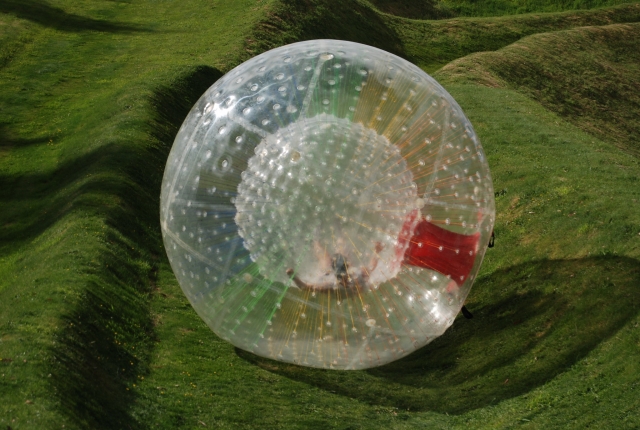  Rolling inside the bubble