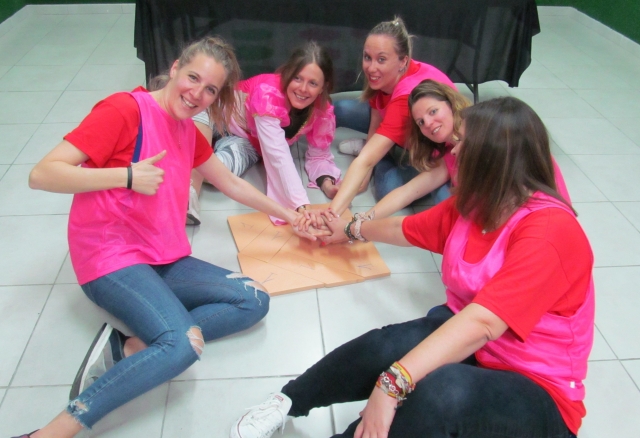 Disfrutando en equipo