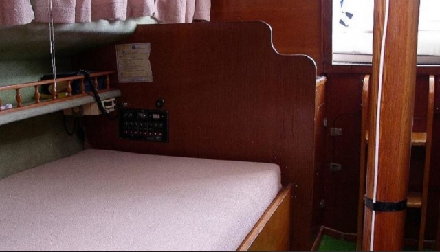 Interior del barco