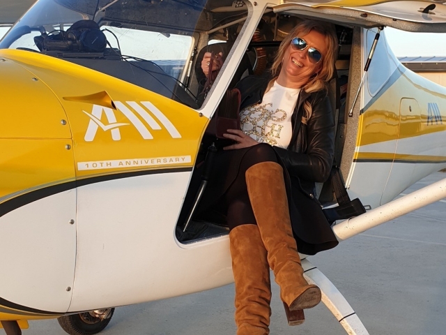  Giro in aereo per Segovia