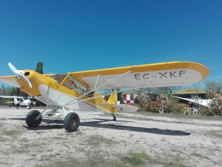 Vuelo en avioneta por El Escorial con vídeo, 30min