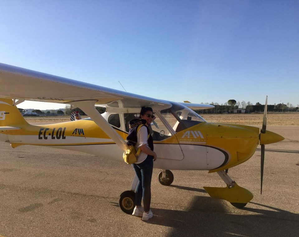  Explore o céu de Segóvia por via aérea